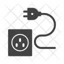 Wire Plug Electricity Icon