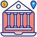Wire Transfers Bank Banking Icon