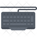 Wired Keyboard Keyboard Typing Icon