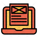 Wireframe Laptop Icon
