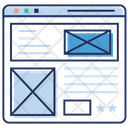 Wireframe Layout Icon