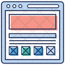 Wireframe Layout Icon