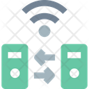 Wireless Data Transfer Icon