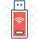 Wireless Device Pen Drive Usb Icon