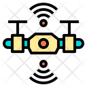 Connect Drone Ai Icon