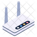 Internet Service Modem Network Hub Icon