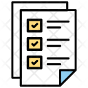 Wishlist Checklist Order Icon
