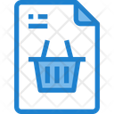 Shopping Wishlist Cart List Icon