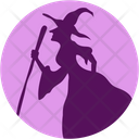 Witch Monster Spooky Icon