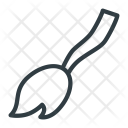 Witch Broom Stick Icon