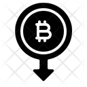 Bitcoin Cryptocurrency Electronic Cash Icon