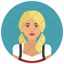 Austria Woman Avatar Icon