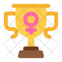 Woman Day Trophy Icon