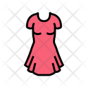 Woman Dress One Piece Dress Icon