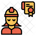 Woman Engineering Certificate  Icon
