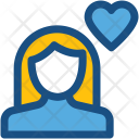 Woman In Love Icon
