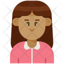 Woman Long Hair Icon