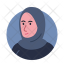 Woman Moslem Avatar Icon