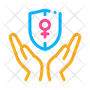 Woman Protection Icon