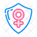 Woman Safety Icon