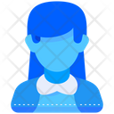 Student Woman People Icon