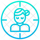 Man User Target Icon
