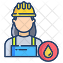Woman Worker Icon