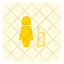Women And Bag Icon