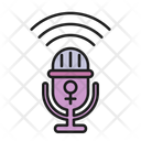 Womens Voice Icon