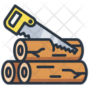 Sawing Saw Tool Icon