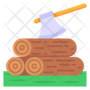 Wood Cutting  Icon