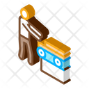 Wood Material Conveyor Icon