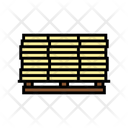 Wooden Planks Pallet Icon