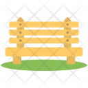 Wooden Bench Brown Icon