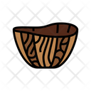 Wooden Bowl Icon