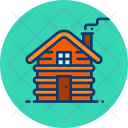 Wooden Cabin Wood Icon