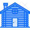 Wooden cabin Icon