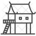 Wooden Home Icon