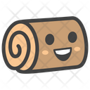 Wooden Log Smiley Emoji Emoticon Icon