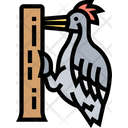 Woodpecker Bird Wings Icon