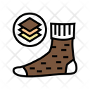 Winter Warm Sock Icon