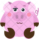Woozy Pig  Icon