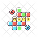 Word Board Game Table Game Icon