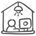 Work from home  Icon