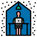Avoid Pm Pm Work From Home Icon