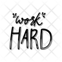 Work Hard Icon