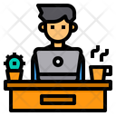 Work Desk Workplace Icon