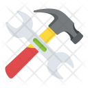 Spanner Wrench Hammer Icon