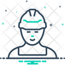 Worker Laborer Shopman Icon