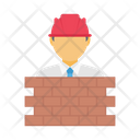 Worker Engineer Builder Icon